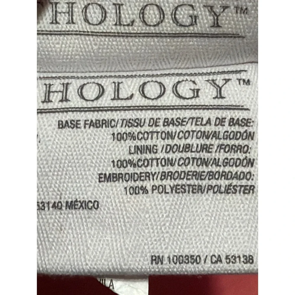 Anthology Coral Pink Eyelet King Pillowcases Set of 2 Cotton Embroidered Boho